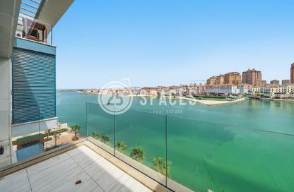 Apartment - 1 Bedroom - 2 Bathrooms for sale in Crystal Residence - Gewan Island - The Pearl Island - Doha