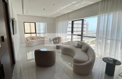 Office Space - Studio - 2 Bathrooms for rent in Lusail Marina Heights - Marina District - Lusail