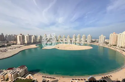 شقة - غرفة نوم - 2 حمامات للايجار في ابراج المتحدة - فيفا بحرية - جزيرة اللؤلؤة - الدوحة