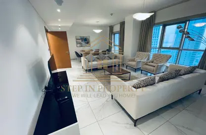 Apartment - 4 Bedrooms - 6 Bathrooms for rent in West Bay Tower - West Bay - West Bay - Doha