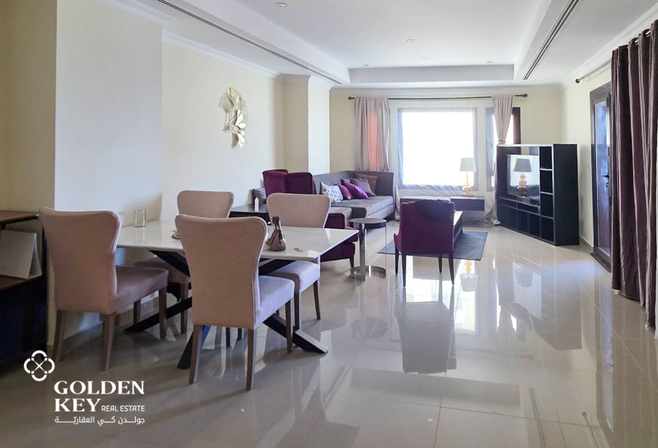 Furnished | Luxury 1BR+Office | Porto Arabia
