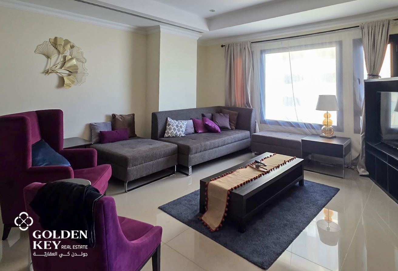 Furnished | Luxury 1BR+Office | Porto Arabia