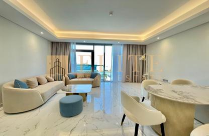 Apartment - 2 Bedrooms - 3 Bathrooms for rent in Marina Tower 02 - Marina District - Lusail