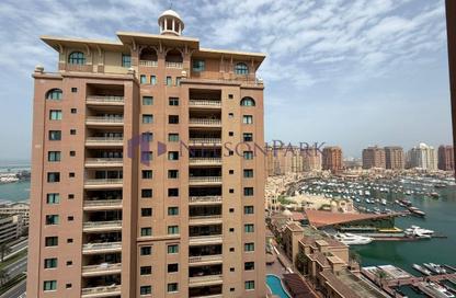 Apartment - 2 Bedrooms - 3 Bathrooms for rent in East Porto Drive - Porto Arabia - The Pearl Island - Doha
