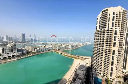 شقة - غرفة نوم - 1 حمام للايجار في ابراج باي - منطقة الأبراج - جزيرة اللؤلؤة - الدوحة