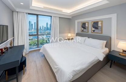 Apartment - Studio - 1 Bathroom for rent in Al Sadd Road - Al Sadd - Doha