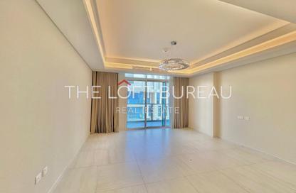 شقة - غرفة نوم - 2 حمامات للايجار في كريستال ريزيدنس - جزيرة جيوان - جزيرة اللؤلؤة - الدوحة