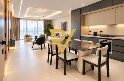 Apartment - 1 - 2 for sale in Lusail Marina Heights - Marina District - Lusail
