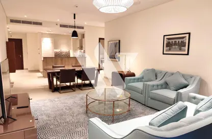 Apartment - 2 Bedrooms - 3 Bathrooms for rent in Lusail Residence - Marina District - Lusail