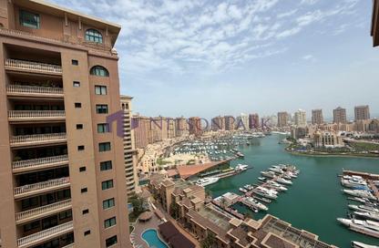 Apartment - 2 Bedrooms - 2 Bathrooms for rent in East Porto Drive - Porto Arabia - The Pearl Island - Doha