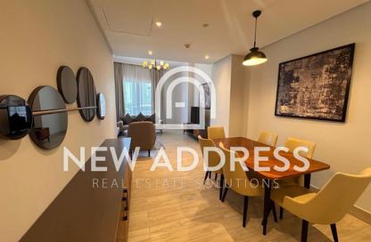 Apartment - 2 Bedrooms - 3 Bathrooms for rent in Lusail Marina Heights - Marina District - Lusail