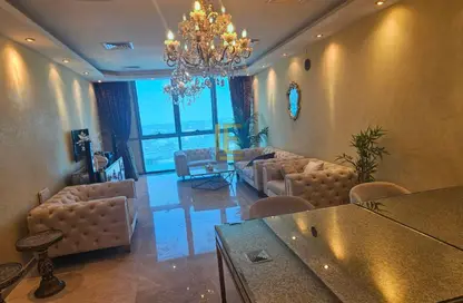 Apartment - 2 Bedrooms - 4 Bathrooms for rent in Zig Zag Tower A - Zig Zag Towers - West Bay - Doha