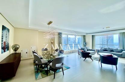 Apartment - 2 Bedrooms - 3 Bathrooms for rent in Lusail Marina Heights - Marina District - Lusail