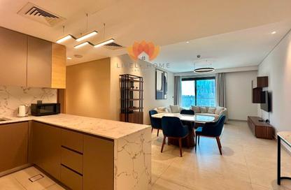 Apartment - 2 Bedrooms - 4 Bathrooms for rent in Marina Tower 12 - Marina District - Lusail