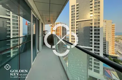 شقة - 2 غرف نوم - 3 حمامات للايجار في برج داماك مارينا - منطقة المارينا - الوسيل