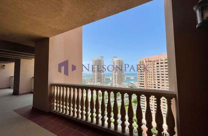 Apartment - 4 Bedrooms - 6 Bathrooms for rent in Tower 8 - Porto Arabia - The Pearl Island - Doha