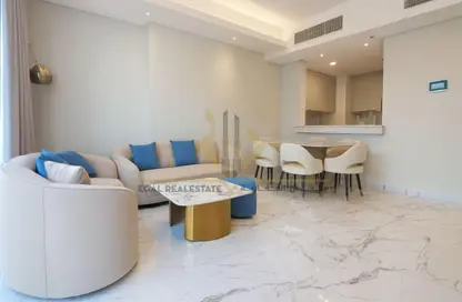 Apartment - 1 Bedroom - 2 Bathrooms for rent in Lusail Marina Heights - Marina District - Lusail