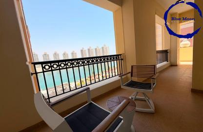 Apartment - 1 Bedroom - 2 Bathrooms for rent in Viva West - Viva Bahriyah - The Pearl Island - Doha Apartment - 1 Bedroom - 2 Bathrooms for rent in Viva West - Viva Bahriyah - The Pearl Island - Doha