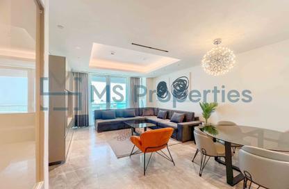 Apartment - 1 Bedroom - 2 Bathrooms for rent in Lusail Marina Heights - Marina District - Lusail