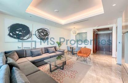 Apartment - 1 Bedroom - 2 Bathrooms for rent in Lusail Marina Heights - Marina District - Lusail Apartment - 1 Bedroom - 2 Bathrooms for rent in Lusail Marina Heights - Marina District - Lusail