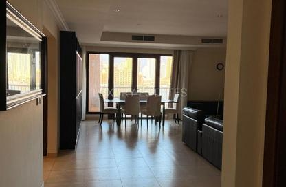 Apartment - 2 Bedrooms - 2 Bathrooms for rent in East Porto Drive - Porto Arabia - The Pearl Island - Doha