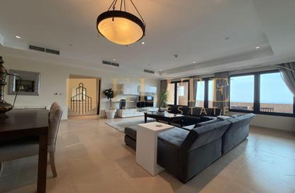 Apartment - 3 Bedrooms - 5 Bathrooms for rent in West Porto Drive - Porto Arabia - The Pearl Island - Doha