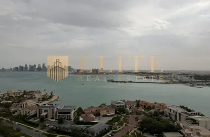 شقة - 3 غرف نوم - 5 حمامات للايجار في طريق بورتو الغربي - بورتو أرابيا - جزيرة اللؤلؤة - الدوحة