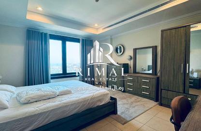 Apartment - 1 Bedroom - 2 Bathrooms for rent in West Porto Drive - Porto Arabia - The Pearl Island - Doha Apartment - 1 Bedroom - 2 Bathrooms for rent in West Porto Drive - Porto Arabia - The Pearl Island - Doha
