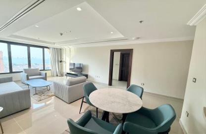 Apartment - 1 Bedroom - 2 Bathrooms for rent in La Croisette - Porto Arabia - The Pearl Island - Doha