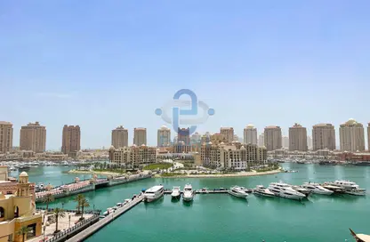 Apartment - 2 Bedrooms - 3 Bathrooms for rent in East Porto Drive - Porto Arabia - The Pearl Island - Doha Apartment - 2 Bedrooms - 3 Bathrooms for rent in East Porto Drive - Porto Arabia - The Pearl Island - Doha