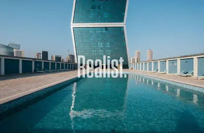 Apartment - 2 Bedrooms - 4 Bathrooms for rent in Zig Zag Towers - West Bay - Doha