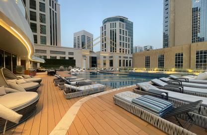 Apartment - 1 Bedroom - 2 Bathrooms for rent in Lusail Marina Heights - Marina District - Lusail