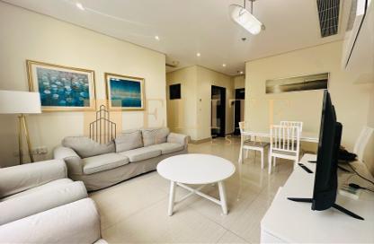 Apartment - 2 Bedrooms - 3 Bathrooms for rent in Lusail Marina Heights - Marina District - Lusail