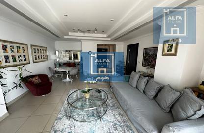 Apartment - 1 Bedroom - 2 Bathrooms for rent in Tower 24 - Porto Arabia - The Pearl Island - Doha