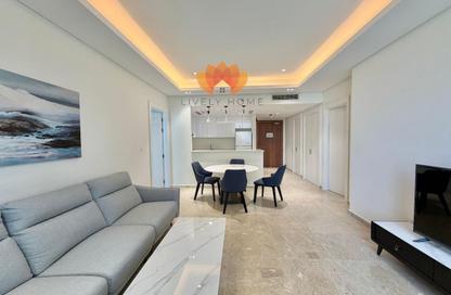Apartment - 2 Bedrooms - 3 Bathrooms for rent in Lusail Marina Heights - Marina District - Lusail