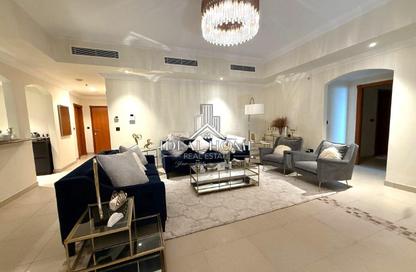 Apartment - 2 Bedrooms - 3 Bathrooms for rent in West Porto Drive - Porto Arabia - The Pearl Island - Doha