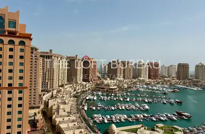 Apartment - 2 Bedrooms - 3 Bathrooms for sale in East Porto Drive - Porto Arabia - The Pearl Island - Doha