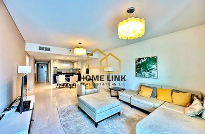 Apartment - 1 Bedroom - 2 Bathrooms for rent in Burj DAMAC Marina - Marina District - Lusail Apartment - 1 Bedroom - 2 Bathrooms for rent in Burj DAMAC Marina - Marina District - Lusail