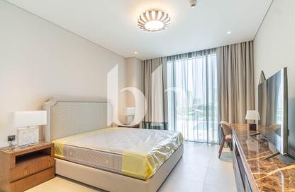 Apartment - 2 Bedrooms - 3 Bathrooms for rent in Lusail Marina Heights - Marina District - Lusail Apartment - 2 Bedrooms - 3 Bathrooms for rent in Lusail Marina Heights - Marina District - Lusail