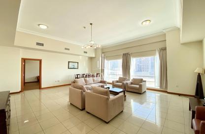Apartment - 2 Bedrooms - 3 Bathrooms for rent in West Bay Tower - West Bay - West Bay - Doha