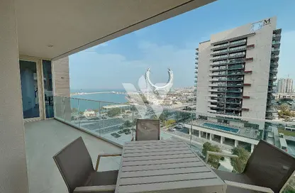 Apartment - 2 Bedrooms - 3 Bathrooms for rent in Lusail Marina Heights - Marina District - Lusail