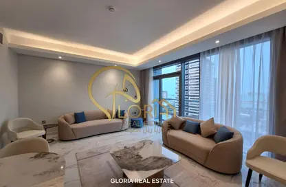 Apartment - 2 Bedrooms - 3 Bathrooms for rent in Lusail Marina Heights - Marina District - Lusail