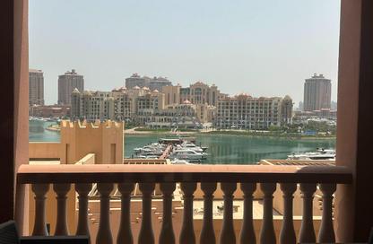 شقة - 1 حمام للايجار في طريق بورتو الشرقي - بورتو أرابيا - جزيرة اللؤلؤة - الدوحة
