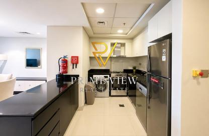 Apartment - 1 - 1 for rent in Lusail Marina Heights - Marina District - Lusail