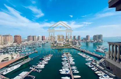 Apartment - 3 Bedrooms - 4 Bathrooms for rent in East Porto Drive - Porto Arabia - The Pearl Island - Doha