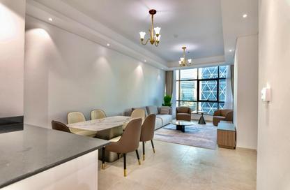 Apartment - 2 Bedrooms - 3 Bathrooms for rent in Lusail Marina Heights - Marina District - Lusail