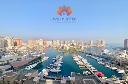 Apartment - 4 - 5 for rent in East Porto Drive - Porto Arabia - The Pearl Island - Doha Apartment - 4 - 5 for rent in East Porto Drive - Porto Arabia - The Pearl Island - Doha