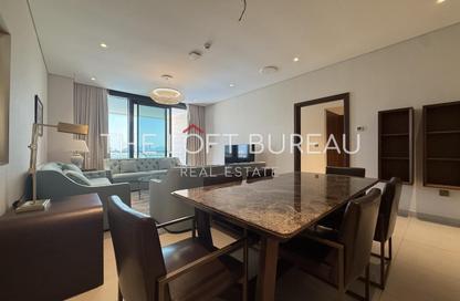 Apartment - 3 - 4 for rent in Lusail Marina Heights - Marina District - Lusail