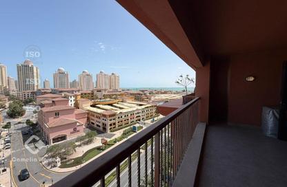 Apartment - 2 Bedrooms - 3 Bathrooms for rent in East Porto Drive - Porto Arabia - The Pearl Island - Doha