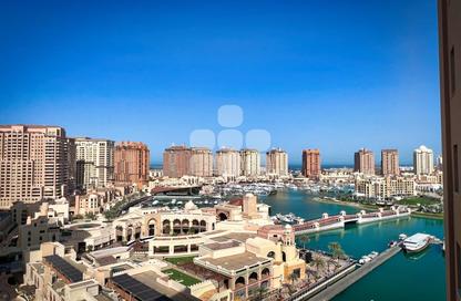 Apartment - 1 - 1 for rent in Tower 5 - Porto Arabia - The Pearl Island - Doha